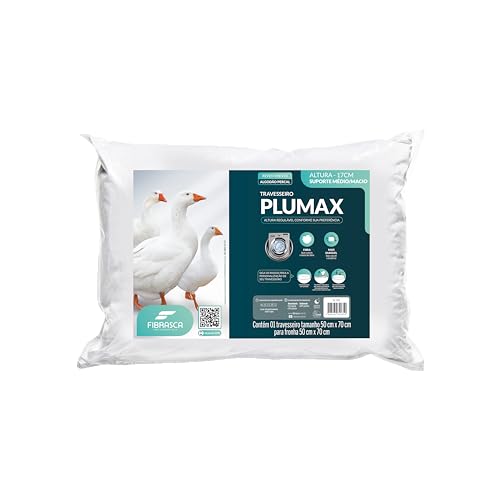 Travesseiro Plumax Percal Toque de Pluma